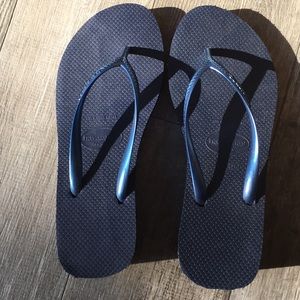 Navy Havaianas Wedge